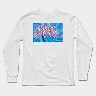 Blue Blossom Long Sleeve T-Shirt